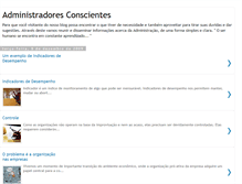 Tablet Screenshot of gestores-conscientes.blogspot.com