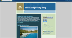 Desktop Screenshot of likulikulagoonfijiguestblog.blogspot.com