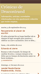Mobile Screenshot of cronicasdedracontrand.blogspot.com