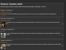 Tablet Screenshot of botanicgardenartist.blogspot.com