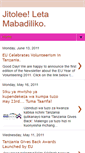 Mobile Screenshot of jitoleetanzania.blogspot.com