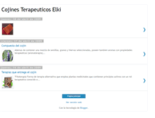 Tablet Screenshot of cojinesterapeuticos-elki.blogspot.com