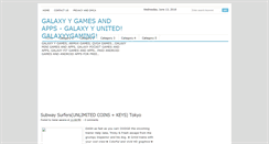 Desktop Screenshot of galaxyyunited.blogspot.com