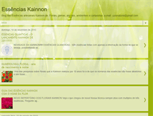 Tablet Screenshot of essenciaskainnon.blogspot.com