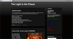 Desktop Screenshot of lightinthepiazzaatriverwalk.blogspot.com