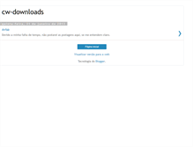 Tablet Screenshot of cw-downloads.blogspot.com