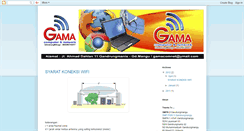 Desktop Screenshot of gamanetwork.blogspot.com