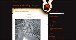 Desktop Screenshot of antonibadia-letras.blogspot.com