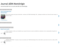 Tablet Screenshot of journaladimmonteregie.blogspot.com