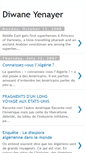 Mobile Screenshot of diwane-yenayer.blogspot.com