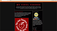 Desktop Screenshot of myvinylvisions.blogspot.com