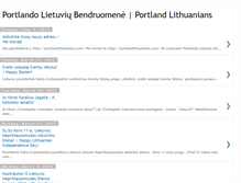 Tablet Screenshot of portlandlithuanians.blogspot.com