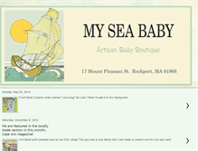 Tablet Screenshot of myseababy.blogspot.com