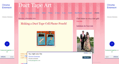 Desktop Screenshot of ducttapeartinfo.blogspot.com