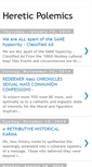 Mobile Screenshot of hereticpolemics.blogspot.com