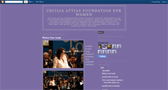 Desktop Screenshot of ceciliaattiasfoundationforwomen.blogspot.com