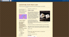 Desktop Screenshot of genitorinonpercaso.blogspot.com