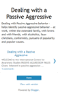 Mobile Screenshot of dealing-with-a-passive-aggressive.blogspot.com