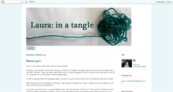 Desktop Screenshot of laurainatangle.blogspot.com