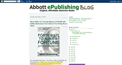 Desktop Screenshot of abbottepublishing.blogspot.com