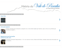 Tablet Screenshot of historiavaledoparaiba.blogspot.com