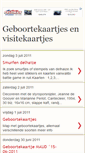 Mobile Screenshot of geboorte-visitekaartjes.blogspot.com