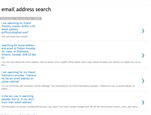 Tablet Screenshot of email-address-search4.blogspot.com