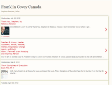 Tablet Screenshot of franklincoveystephenpearson.blogspot.com
