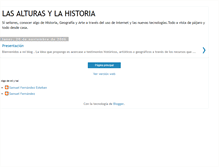 Tablet Screenshot of encuentrahistoria.blogspot.com