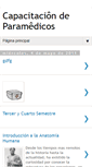 Mobile Screenshot of capacitaciondeparamedicos.blogspot.com