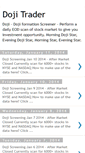 Mobile Screenshot of doji-trader.blogspot.com