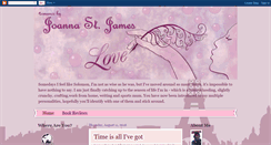 Desktop Screenshot of joannastjames.blogspot.com