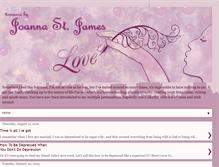 Tablet Screenshot of joannastjames.blogspot.com