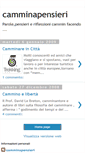 Mobile Screenshot of camminapensieri.blogspot.com