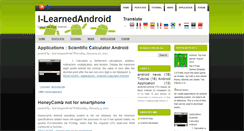 Desktop Screenshot of i-learnedandroid.blogspot.com