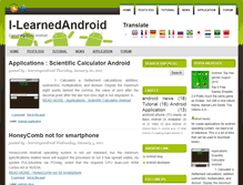 Tablet Screenshot of i-learnedandroid.blogspot.com