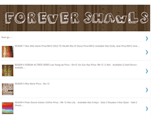 Tablet Screenshot of forevershawls.blogspot.com