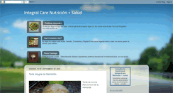 Desktop Screenshot of integralcare.blogspot.com