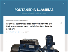 Tablet Screenshot of fontaneriallambias.blogspot.com