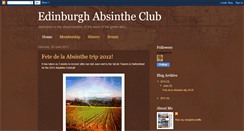 Desktop Screenshot of edinburghabsintheclub.blogspot.com