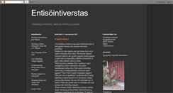 Desktop Screenshot of entisointiverstas.blogspot.com