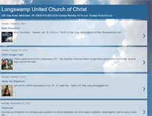 Tablet Screenshot of longswampucc.blogspot.com