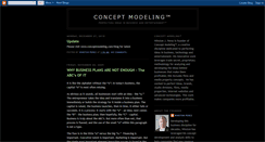 Desktop Screenshot of conceptmodeling.blogspot.com