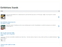 Tablet Screenshot of exhibitionstanddesign.blogspot.com