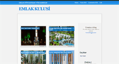 Desktop Screenshot of emlakkulusi.blogspot.com