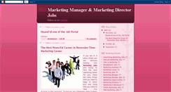 Desktop Screenshot of jobs-in-marketing.blogspot.com