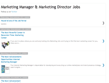 Tablet Screenshot of jobs-in-marketing.blogspot.com