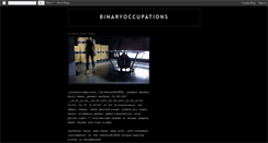 Desktop Screenshot of binaryoccupations.blogspot.com