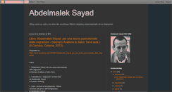 Desktop Screenshot of abdelmaleksayad.blogspot.com