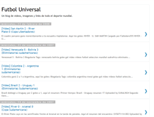 Tablet Screenshot of futboluniversalya.blogspot.com